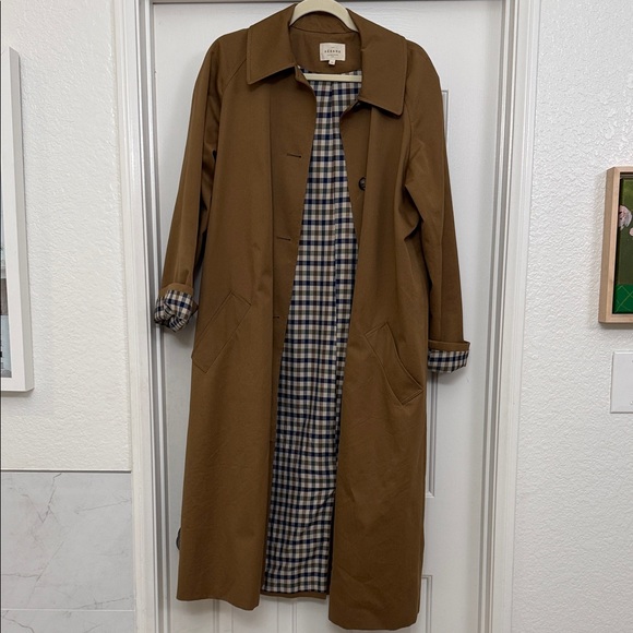 Sezane Jackets & Blazers - Sezane Clyde Tan Trench Coat